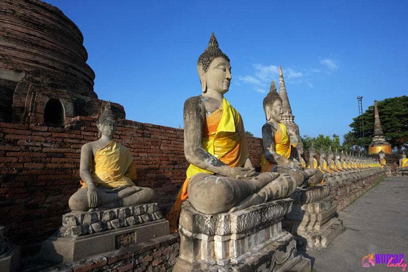 Столица древнего королевства Аюттхая, отдых в Таиланде