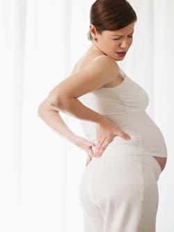Боли в спине во время беременности