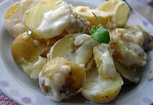 Соус бешамель для запеченного картофеля