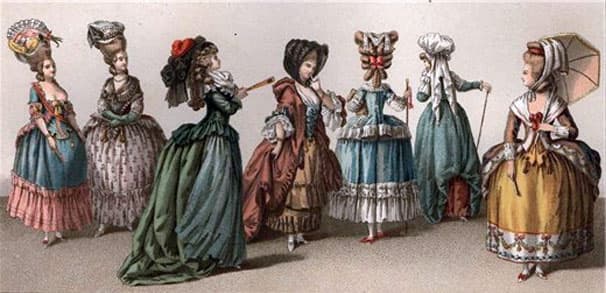 история женского платья