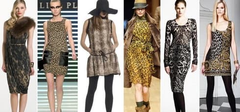 Модные платья осень–зима 2011-2012