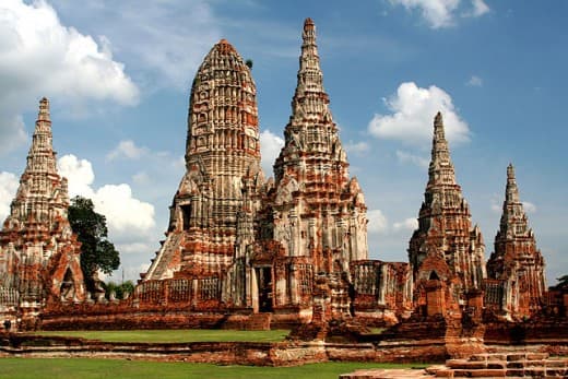 Столица древнего королевства Аюттхая, отдых в Таиланде